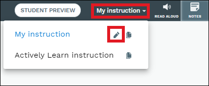 how to delete an assignment on actively learn