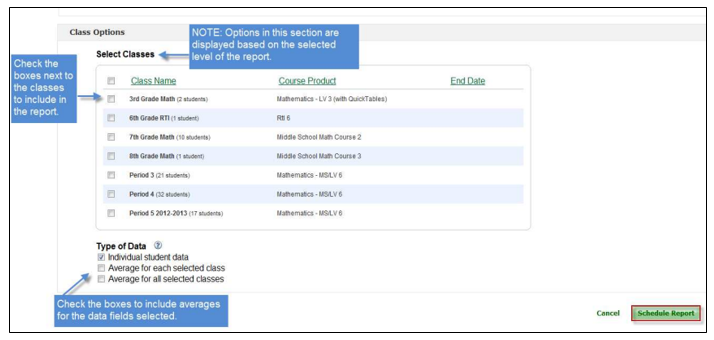 ALEKS - Downloading Reports